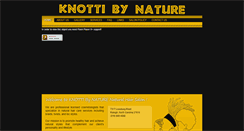 Desktop Screenshot of knottibynature.com